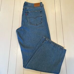 Levi’s baggy dad jeans - medium wash